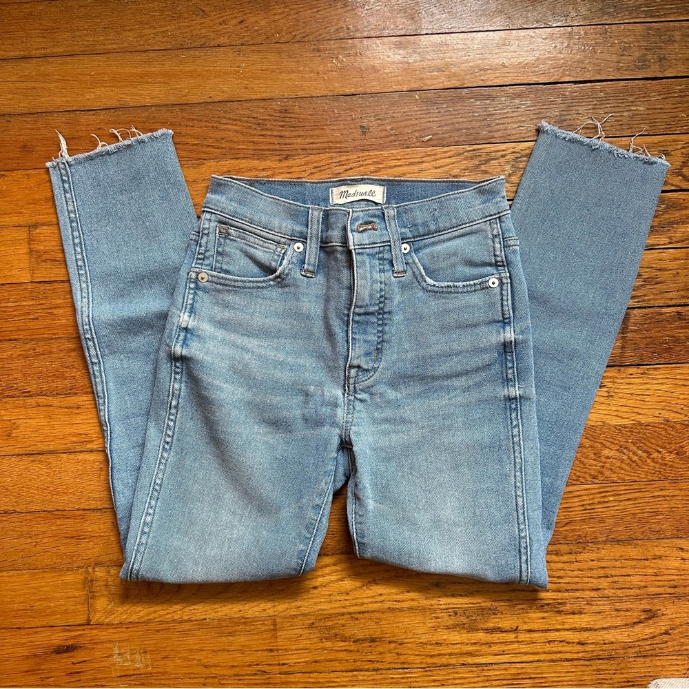 Madewell 10” High-Rise Skinny Crop Jeans